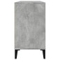 vidaXL Armario de lavabo madera contrachapada gris hormigón 80x33x60cm vidaXL Armario de lavabo madera contrachapada gris hormigón 80x33x60cm