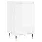vidaXL Aparadores 2 uds madera de ingeniería blanco brillo 40x35x70 cm vidaXL Aparadores 2 uds madera de ingeniería blanco brillo 40x35x70 cm