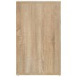 vidaXL Mesita de noche madera contrachapada roble sonoma 50x36x60 cm vidaXL Mesita de noche madera contrachapada roble sonoma 50x36x60 cm