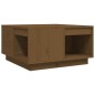 vidaXL Mesa de centro madera maciza de pino marrón miel 60x61x32,5 cm vidaXL Mesa de centro madera maciza de pino marrón miel 60x61x32,5 cm
