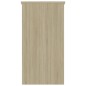 vidaXL Escritorio madera contrachapada color roble Sonoma 80x40x75 cm vidaXL Escritorio madera contrachapada color roble Sonoma 80x40x75 cm