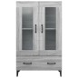 vidaXL Aparador alto de madera contrachapada gris Sonoma 70x31x115 cm vidaXL Aparador alto de madera contrachapada gris Sonoma 70x31x115 cm