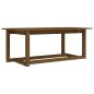 vidaXL Mesa de centro madera maciza de pino marrón miel 110x55x45 cm vidaXL Mesa de centro madera maciza de pino marrón miel 110x55x45 cm