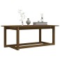 vidaXL Mesa de centro madera maciza de pino marrón miel 110x55x45 cm vidaXL Mesa de centro madera maciza de pino marrón miel 110x55x45 cm