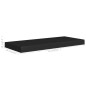 vidaXL Estante flotante de pared 4 uds MDF negro 60x23,5x3,8 cm vidaXL Estante flotante de pared 4 uds MDF negro 60x23,5x3,8 cm