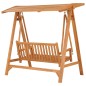 vidaXL Banco balancín de madera maciza de teca 170 cm vidaXL Banco balancín de madera maciza de teca 170 cm