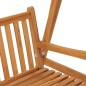 vidaXL Banco balancín de madera maciza de teca 170 cm vidaXL Banco balancín de madera maciza de teca 170 cm