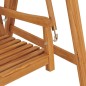 vidaXL Banco balancín de madera maciza de teca 170 cm vidaXL Banco balancín de madera maciza de teca 170 cm