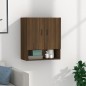 vidaXL Armario de pared madera contrachapada marrón roble 60x31x70 cm vidaXL Armario de pared madera contrachapada marrón roble 60x31x70 cm