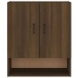 vidaXL Armario de pared madera contrachapada marrón roble 60x31x70 cm vidaXL Armario de pared madera contrachapada marrón roble 60x31x70 cm