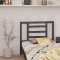 vidaXL Cabecero de cama madera maciza de pino gris 96x4x100 cm vidaXL Cabecero de cama madera maciza de pino gris 96x4x100 cm