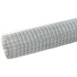 vidaXL Malla de alambre de acero galvanizado plateada 10x1,5 m vidaXL Malla de alambre de acero galvanizado plateada 10x1,5 m