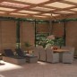 vidaXL Juego de comedor para jardín 11 piezas ratán sintético marrón vidaXL Juego de comedor para jardín 11 piezas ratán sintético marrón