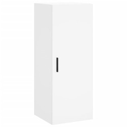 vidaXL Armario de pared blanco 34,5x34x90 cm
