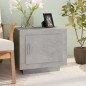 vidaXL Mesa de centro madera contrachapada gris hormigón 51x50x45 cm vidaXL Mesa de centro madera contrachapada gris hormigón 51x50x45 cm