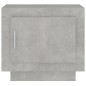vidaXL Mesa de centro madera contrachapada gris hormigón 51x50x45 cm vidaXL Mesa de centro madera contrachapada gris hormigón 51x50x45 cm