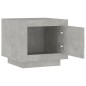 vidaXL Mesa de centro madera contrachapada gris hormigón 51x50x45 cm vidaXL Mesa de centro madera contrachapada gris hormigón 51x50x45 cm