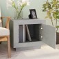 vidaXL Mesa de centro madera contrachapada gris hormigón 51x50x45 cm vidaXL Mesa de centro madera contrachapada gris hormigón 51x50x45 cm
