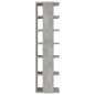 vidaXL Muebles zapateros 2 uds color gris hormigón 27,5x27x102 cm vidaXL Muebles zapateros 2 uds color gris hormigón 27,5x27x102 cm