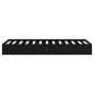 vidaXL Estructura cama madera maciza individual negro 75x190 cm vidaXL Estructura cama madera maciza individual negro 75x190 cm