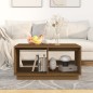 vidaXL Mesa de centro madera maciza de pino marrón miel 80x50x40 cm vidaXL Mesa de centro madera maciza de pino marrón miel 80x50x40 cm