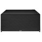 vidaXL Funda para muebles jardín 16 ojales rectangular 325x205x90 cm