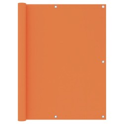 vidaXL Toldo para balcón tela oxford naranja 120x300 cm