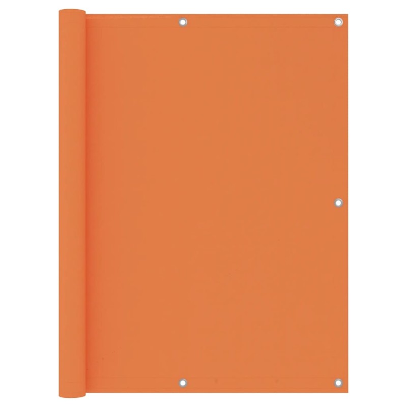 vidaXL Toldo para balcón tela oxford naranja 120x300 cm