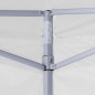 vidaXL Carpa plegable profesional con 4 paredes acero blanco 2x2 m vidaXL Carpa plegable profesional con 4 paredes acero blanco 2x2 m