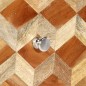vidaXL Mesita de noche madera maciza de mango gris 40x30x50 cm vidaXL Mesita de noche madera maciza de mango gris 40x30x50 cm
