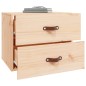 vidaXL Mesitas de noche de pared 2 uds 50x36x40 cm vidaXL Mesitas de noche de pared 2 uds 50x36x40 cm