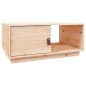 vidaXL Mesa de centro de madera maciza de pino 80x50x35,5 cm vidaXL Mesa de centro de madera maciza de pino 80x50x35,5 cm