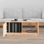 vidaXL Mesa de centro de madera maciza de pino 80x50x35,5 cm vidaXL Mesa de centro de madera maciza de pino 80x50x35,5 cm