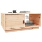 vidaXL Mesa de centro de madera maciza de pino 80x50x35,5 cm vidaXL Mesa de centro de madera maciza de pino 80x50x35,5 cm