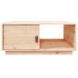 vidaXL Mesa de centro de madera maciza de pino 80x50x35,5 cm vidaXL Mesa de centro de madera maciza de pino 80x50x35,5 cm