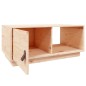 vidaXL Mesa de centro de madera maciza de pino 80x50x35,5 cm vidaXL Mesa de centro de madera maciza de pino 80x50x35,5 cm