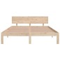 vidaXL Estructura de cama madera maciza 150x200 cm vidaXL Estructura de cama madera maciza 150x200 cm