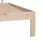 vidaXL Estructura de cama madera maciza 150x200 cm vidaXL Estructura de cama madera maciza 150x200 cm