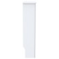 vidaXL Cubierta para radiador MDF blanco 78 cm vidaXL Cubierta para radiador MDF blanco 78 cm
