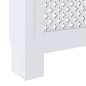 vidaXL Cubierta para radiador MDF blanco 78 cm vidaXL Cubierta para radiador MDF blanco 78 cm
