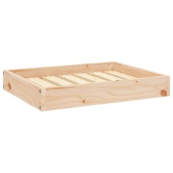 vidaXL Cama para perros madera maciza de pino 61,5x49x9 cm