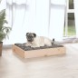 vidaXL Cama para perros madera maciza de pino 61,5x49x9 cm vidaXL Cama para perros madera maciza de pino 61,5x49x9 cm