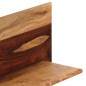 vidaXL Estantes de pared 2 uds madera maciza de sheesham 58x26x20 cm vidaXL Estantes de pared 2 uds madera maciza de sheesham 58x26x20 cm