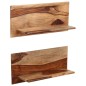 vidaXL Estantes de pared 2 uds madera maciza de sheesham 58x26x20 cm vidaXL Estantes de pared 2 uds madera maciza de sheesham 58x26x20 cm