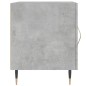 vidaXL Mesitas noche 2 uds madera ingeniería gris hormigón 40x40x50 cm vidaXL Mesitas noche 2 uds madera ingeniería gris hormigón 40x40x50 cm