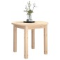 vidaXL Mesa de centro de madera maciza de pino Ø 55x45 cm vidaXL Mesa de centro de madera maciza de pino Ø 55x45 cm