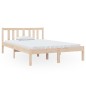 vidaXL Estructura de cama madera maciza 120x190 cm vidaXL Estructura de cama madera maciza 120x190 cm