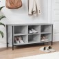 vidaXL Mueble zapatero madera contrachapada gris Sonoma 100x35x50 cm vidaXL Mueble zapatero madera contrachapada gris Sonoma 100x35x50 cm