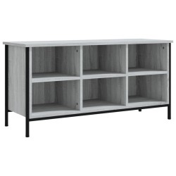 vidaXL Mueble zapatero madera contrachapada gris Sonoma 100x35x50 cm