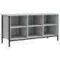 vidaXL Mueble zapatero madera contrachapada gris Sonoma 100x35x50 cm vidaXL Mueble zapatero madera contrachapada gris Sonoma 100x35x50 cm